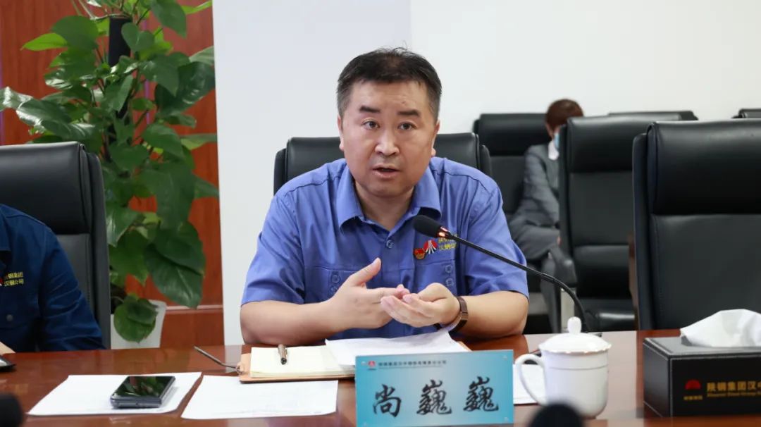 慶安集團有限公司領導一行到公司座談交流