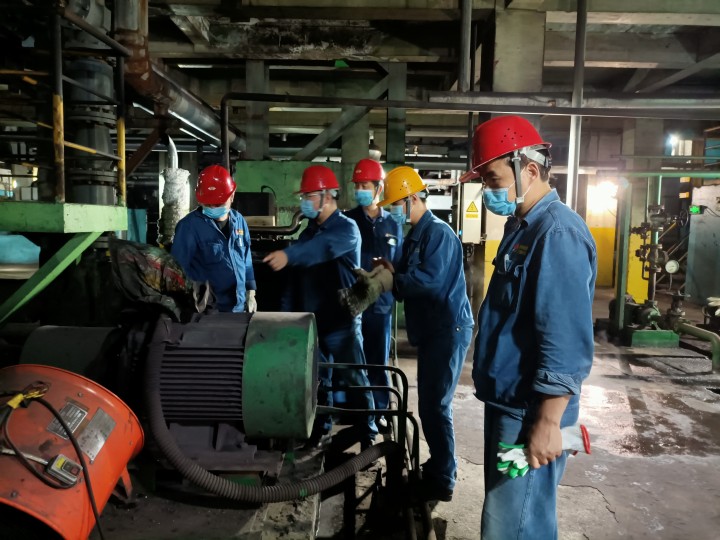 推進安全管理工作，軋鋼廠強勢來襲